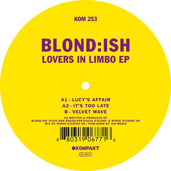 Blond:ish : Lovers In Limbo EP (12", EP)