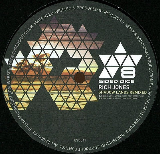 Rich Jones (4) : Shadow Lands Remixed (12")
