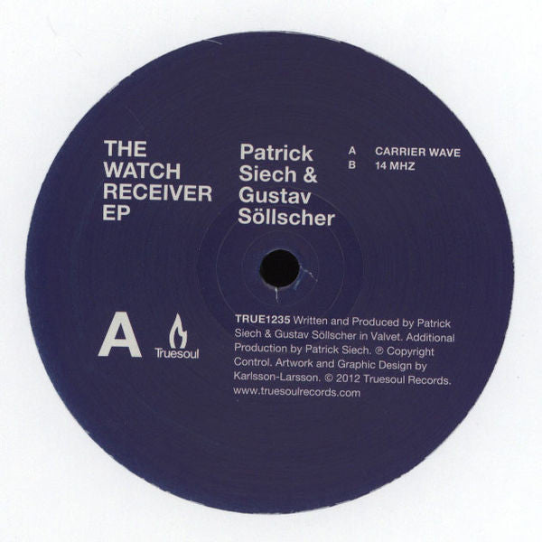 Söllscher Und Siech : The Watch Receiver EP (12", EP)