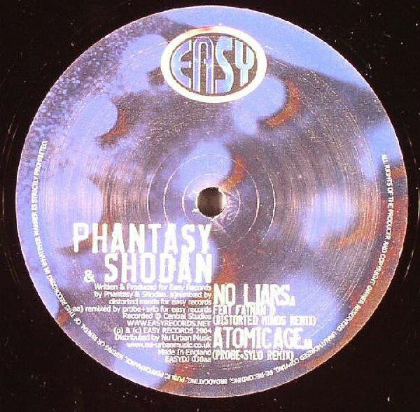 Phantasy & Shodan : No Liars / Atomic Age (Remixes) (12")