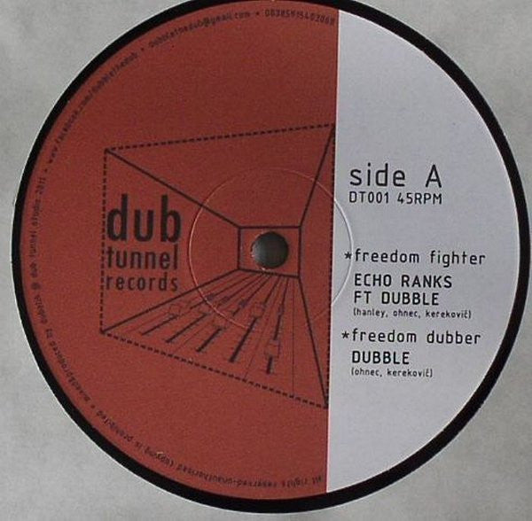 Echo Ranks Feat Dubble / Dubble : Freedom Fighter / Earth (10")