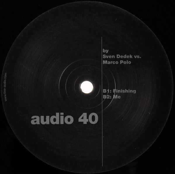 Sven Dedek vs. Marco Polo (6) : Hate EP (12", EP)