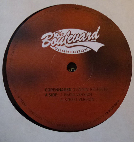 The Boulevard Connection : Copenhagen (Claimin' Respect) (12")