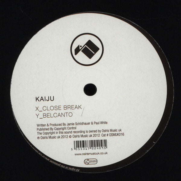 Kaiju (2) : Close Break / Belcanto (12")