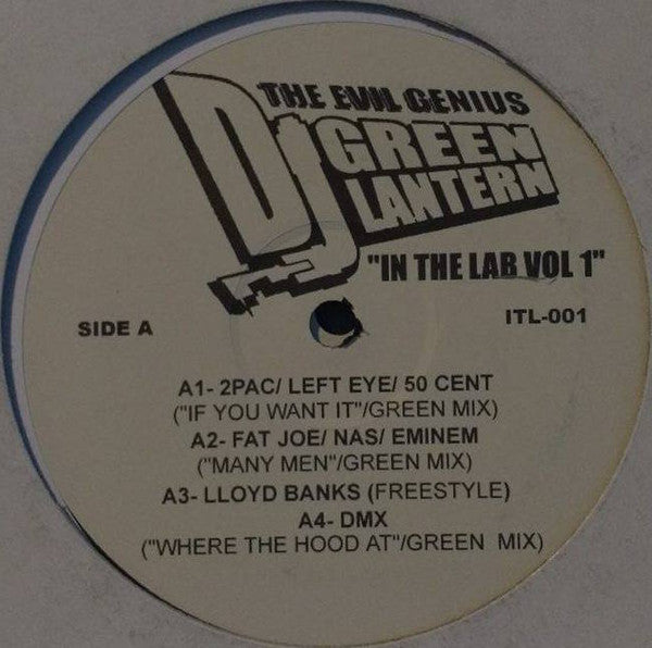 DJ Green Lantern : In The Lab Vol 1 (2xLP, Mixtape)