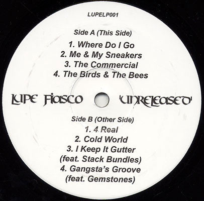 Lupe Fiasco : Unreleased (LP, Unofficial)
