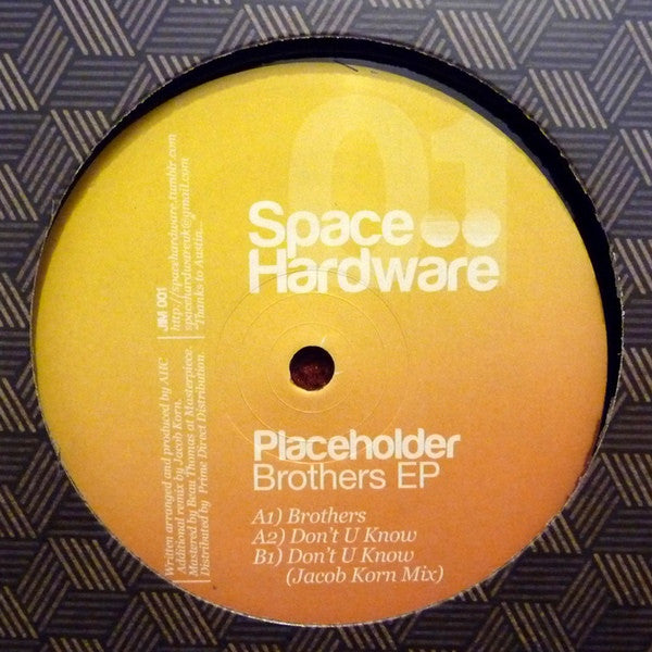 Placeholder : Brothers EP (12", EP)