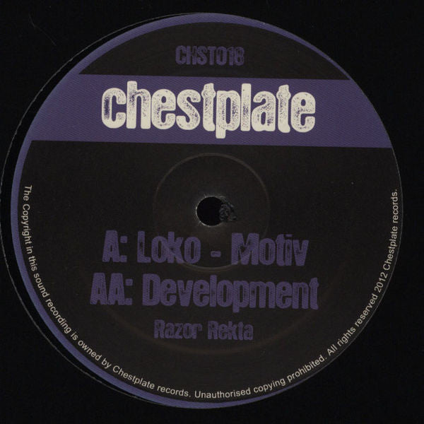 Razor Rekta : Loko-Motiv / Development (12")