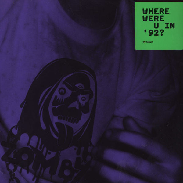Zomby : Where Were U In '92? (LP, Album, RSD, Ltd, Yel)