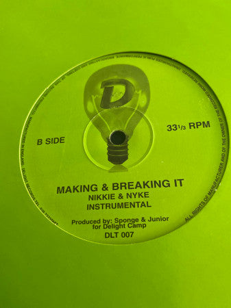 Nikkie S & Nyke : Making & Breaking (12")