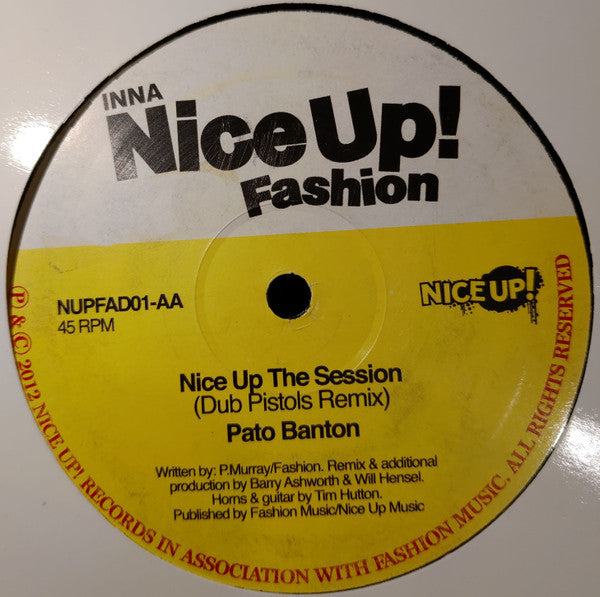 Andrew Paul / Pato Banton : Who's Gonna Make The Dance Ram (Serial Killaz Remix) / Nice Up The Session (Dub Pistols Remix) (12", RSD)