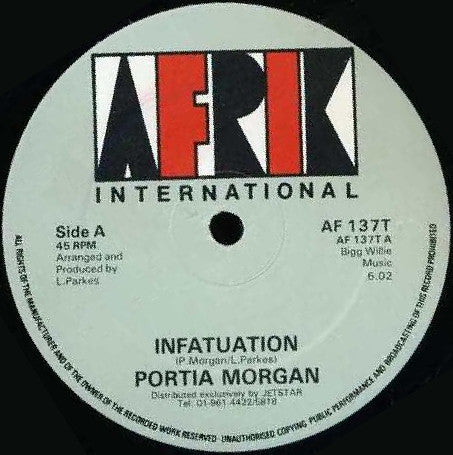 Portia Morgan / W.T.P. Band* : Infatuation / Total Infatuation (12")