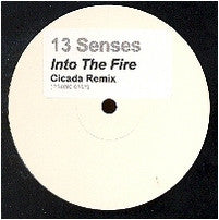 13 Senses* : Into The Fire (12", S/Sided, W/Lbl)