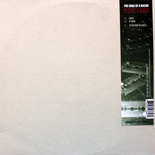 Schieres : The Edge Of A Razor (12")