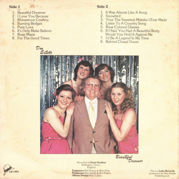Don Estelle : Beautiful Dreamer (LP, Album)