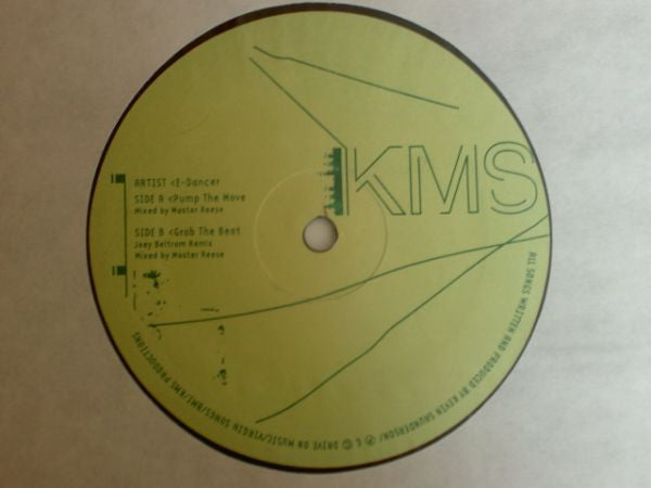 E-Dancer : Pump The Move / Grab The Beat (12", RE)