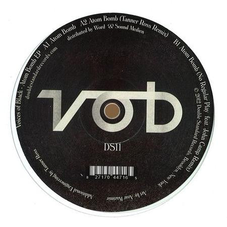 Voices Of Black : Atom Bomb EP (12", EP, Whi)
