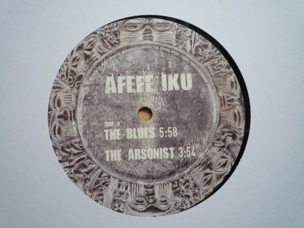 Afefe Iku : The Blues (10")