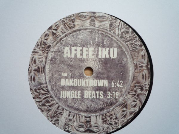 Afefe Iku : The Blues (10")