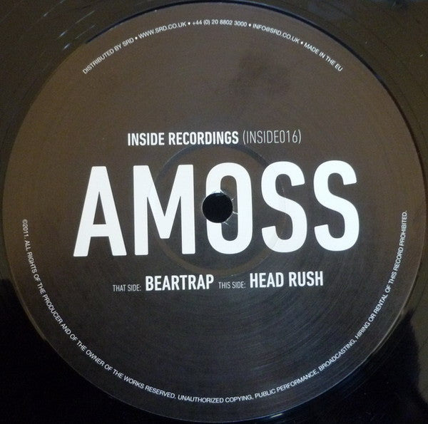Amoss : Beartrap / Head Rush (12")
