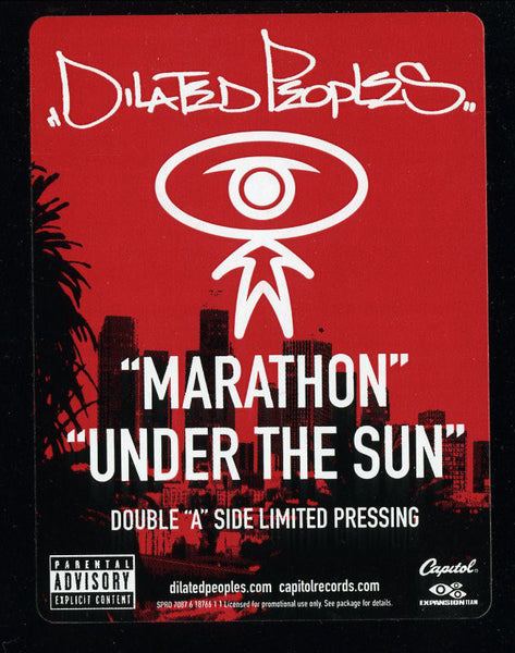 Dilated Peoples : Marathon / Under The Sun (12", Ltd, Promo)