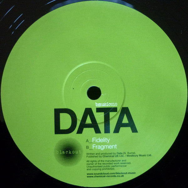 Data (15) : Fidelity / Fragment (12")