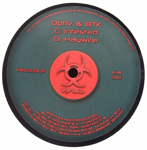 Optiv & BTK : Dirty Tricks EP (2x12", EP)