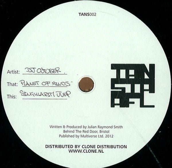 October : Planet Of Minds / Singularity Jump (12")