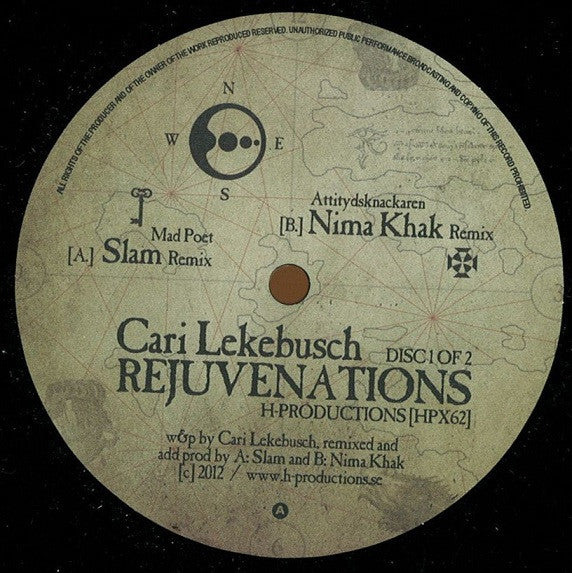 Cari Lekebusch : Rejuvenations (12")