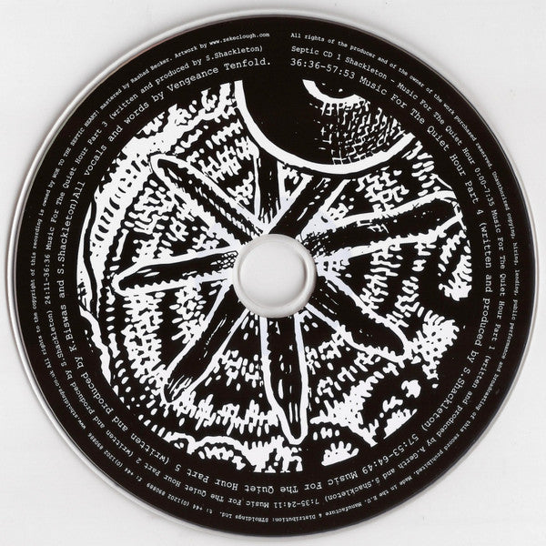 Shackleton : Music For The Quiet Hour / The Drawbar Organ EPs (2xCD, Album, Gat)