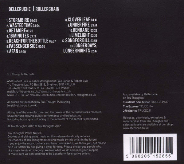 Belleruche : Rollerchain (CD, Album)