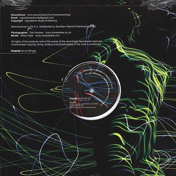 dRamatic & dbAudio ft. Grimm (9) : Far Away / Take My Hand (12", Whi)