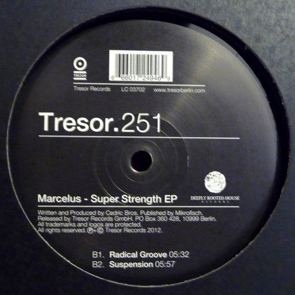 Marcelus : Super Strength EP (12", EP)