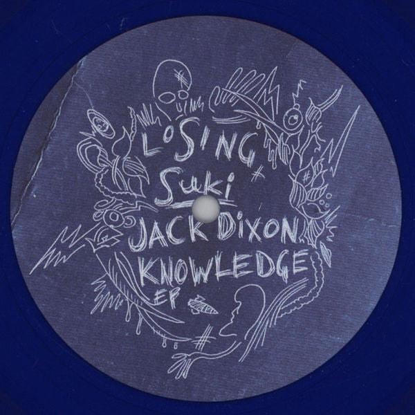 Jack Dixon : Knowledge EP (12", EP, Blu)