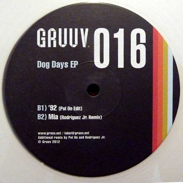 Dog Days : Dog Days EP (12", EP, Cle)