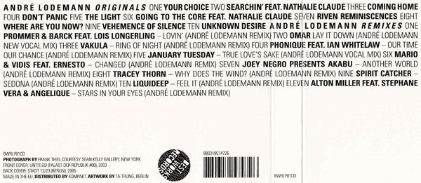 André Lodemann : Fragments (CD, Album + CD, Comp)