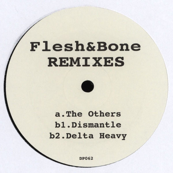 Emalkay Feat Rod Azlan : Flesh & Bone Remixes (12", Promo)