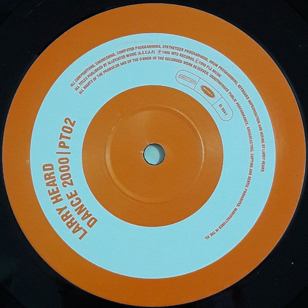 Larry Heard : Dance 2000 (Part 2) (2xLP, Album)