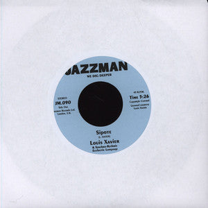 Louis Xavier & Synchro Rhythmic Eclectic Language : Sipote / Suite (7", Single, RE)