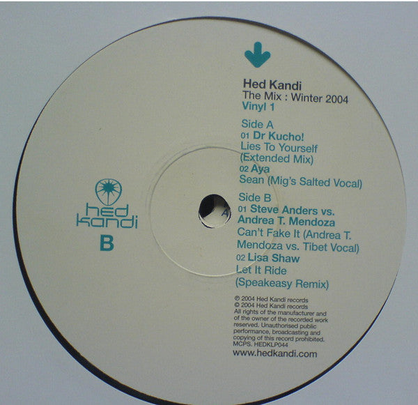 Various : Hed Kandi The Mix : Winter 2004 (3x12", Ltd, Smplr)