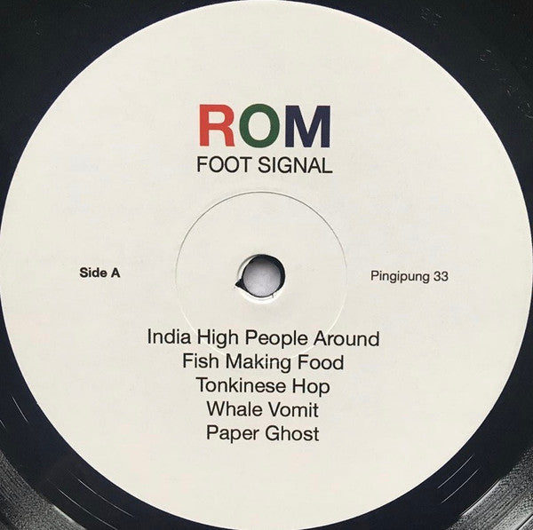 ROM (2) : Foot Signal (LP, Album, RE, 180)