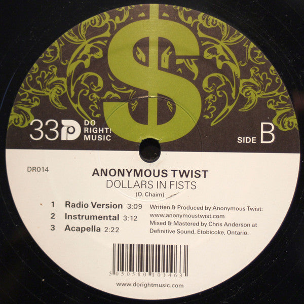 Anonymous Twist : Royal Flush (12")