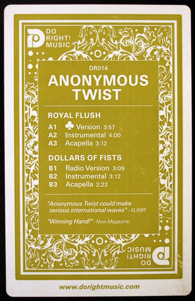 Anonymous Twist : Royal Flush (12")