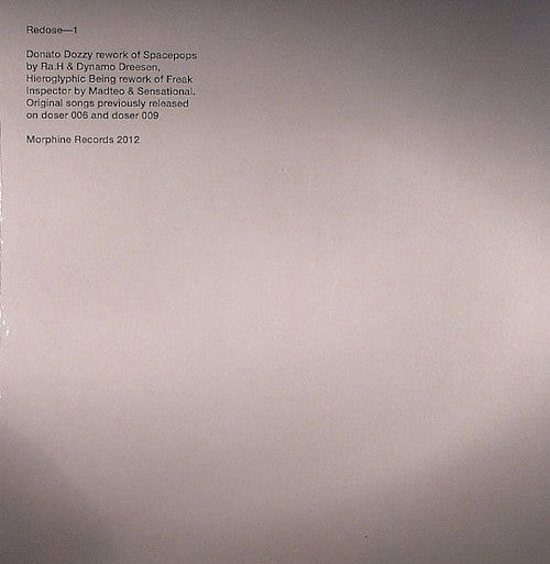Ra.H & Dynamo Dreesen / Madteo & Sensational : Redose-1 (12")