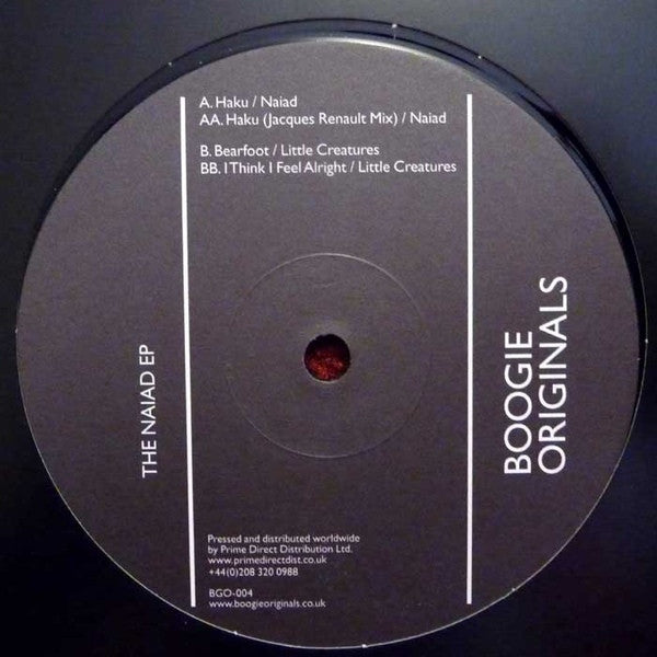 Haku (3) / Little Creatures (2) : The Naiad EP (12", EP)