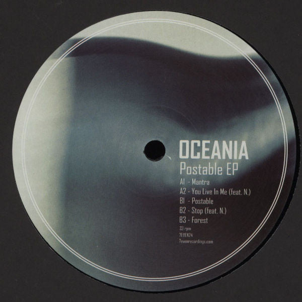 Oceania (8) : Postable EP (12", Ltd)