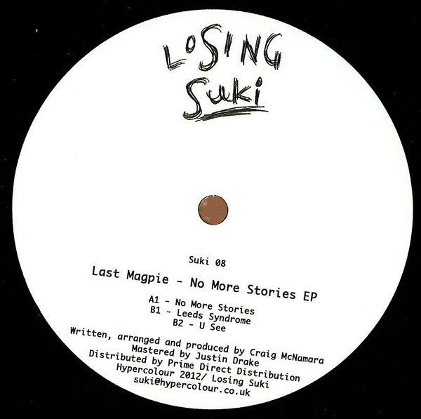 Last Magpie : No More Stories EP (12", EP)