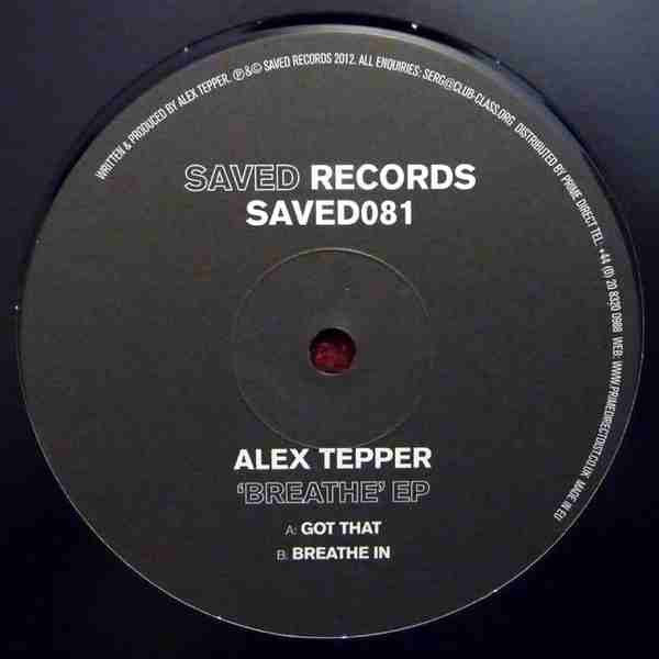 Alex Tepper : Breathe EP (12", EP)