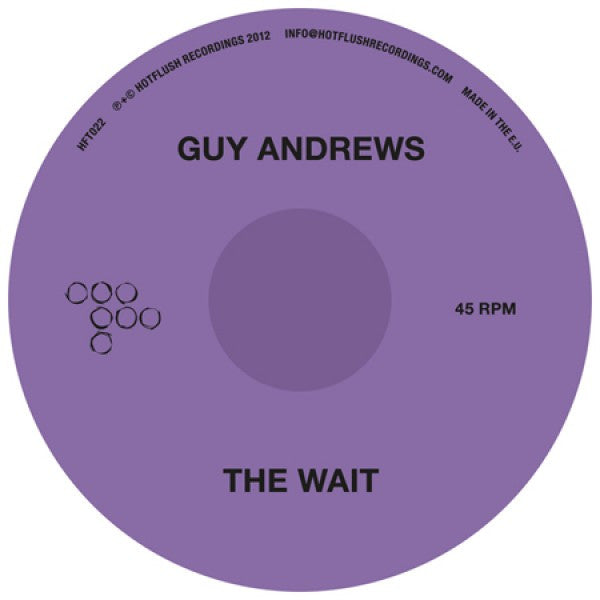 Guy Andrews : The Wait / Hands In Mine (12")