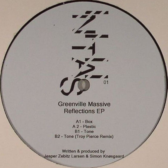 Greenville Massive : Reflections EP (12", EP)